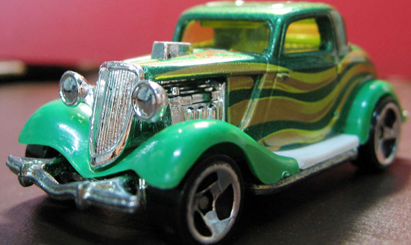 green car