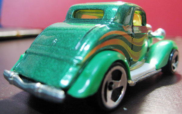 green car